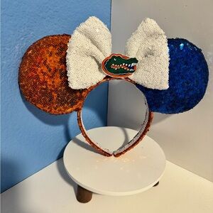 University of Florida Gators Sequin Mouse Ears with Bow